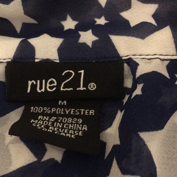 Star Spangled sheer top - Picture 4 of 4